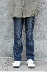 Leg Head Man Casual Jeans Slim Athletic Street photo references